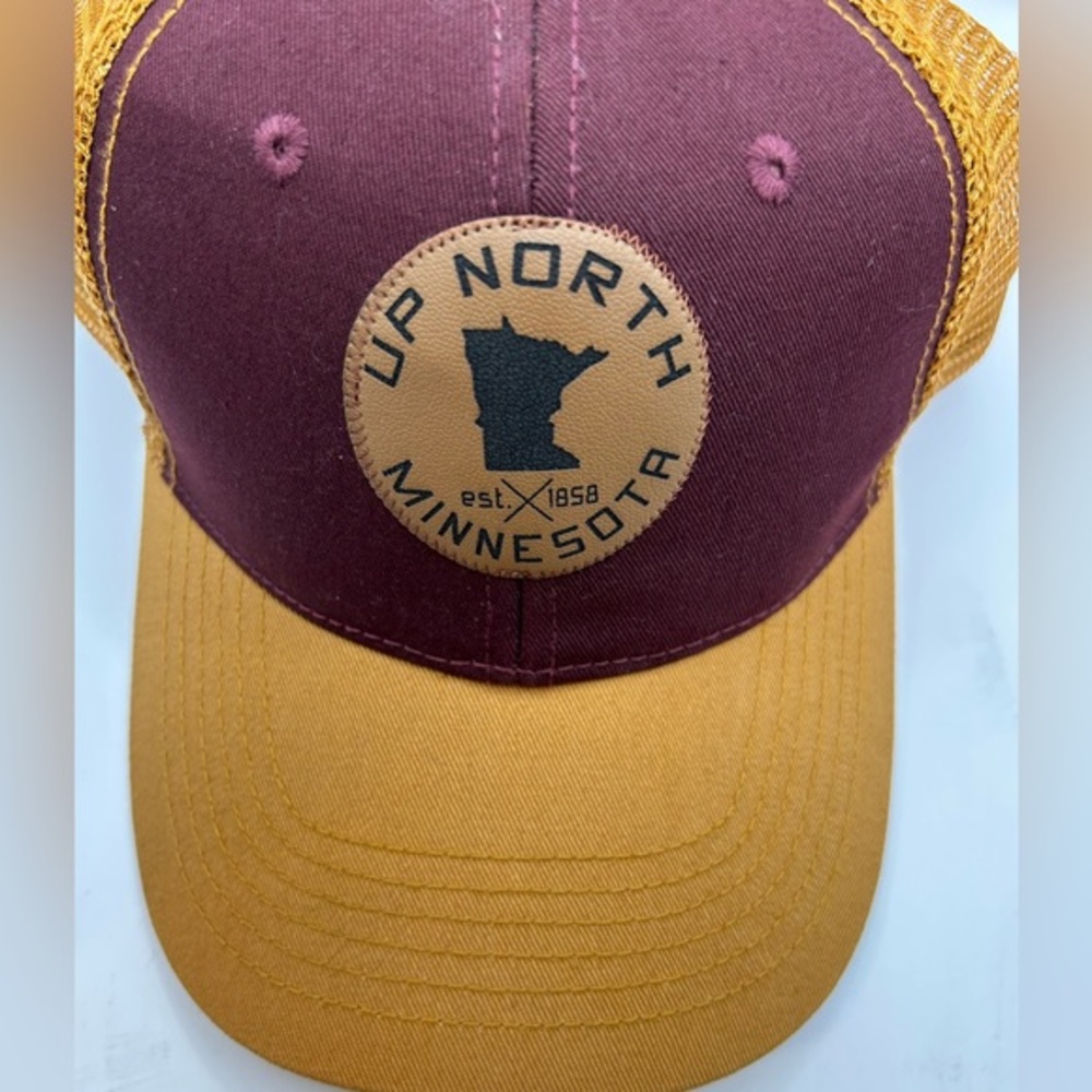 Up North Minnesota ball cap. Snap back - Picture 2 of 10